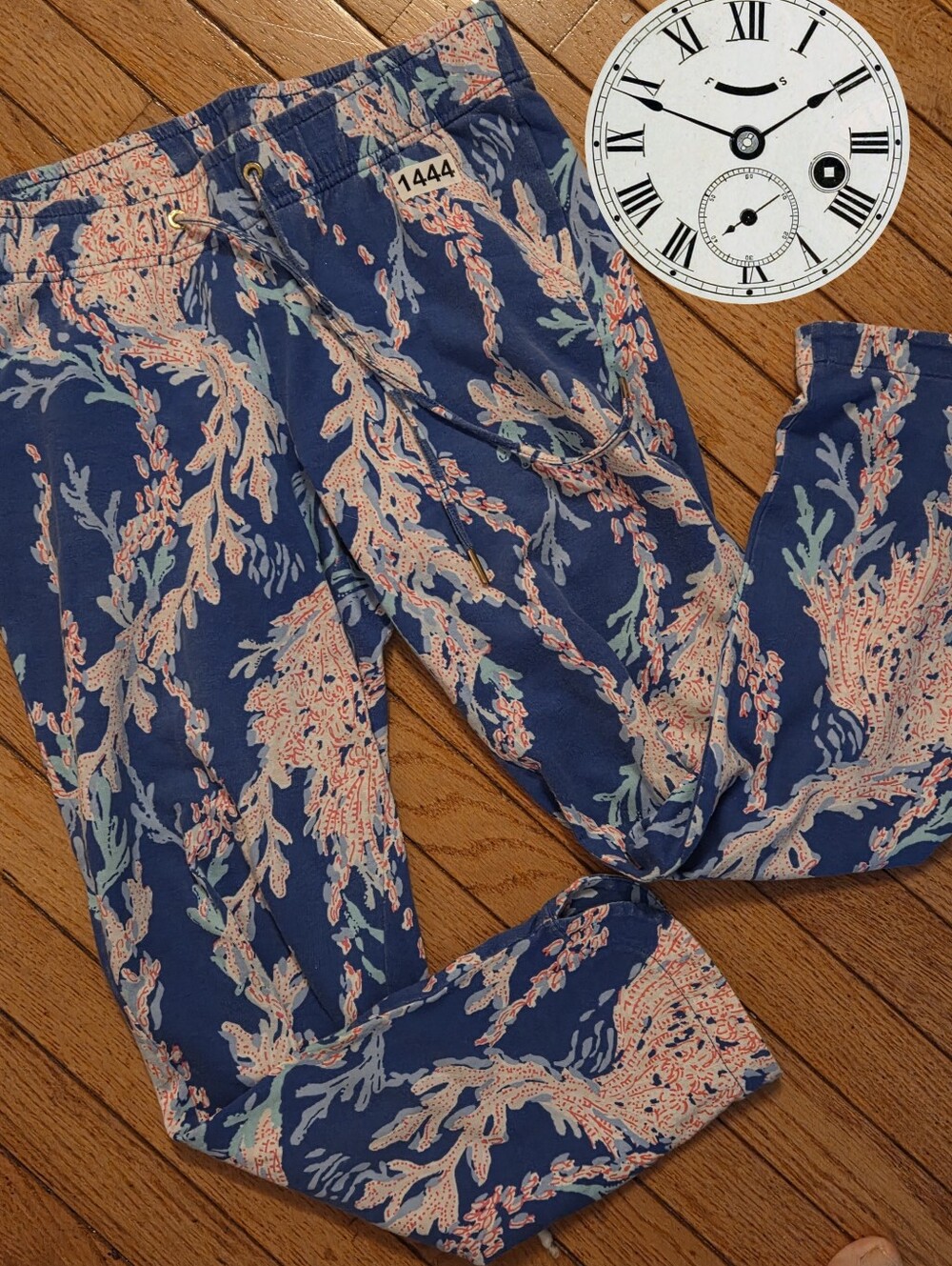 *1444 Lilly Pulitzer tropical reef pants Women Small